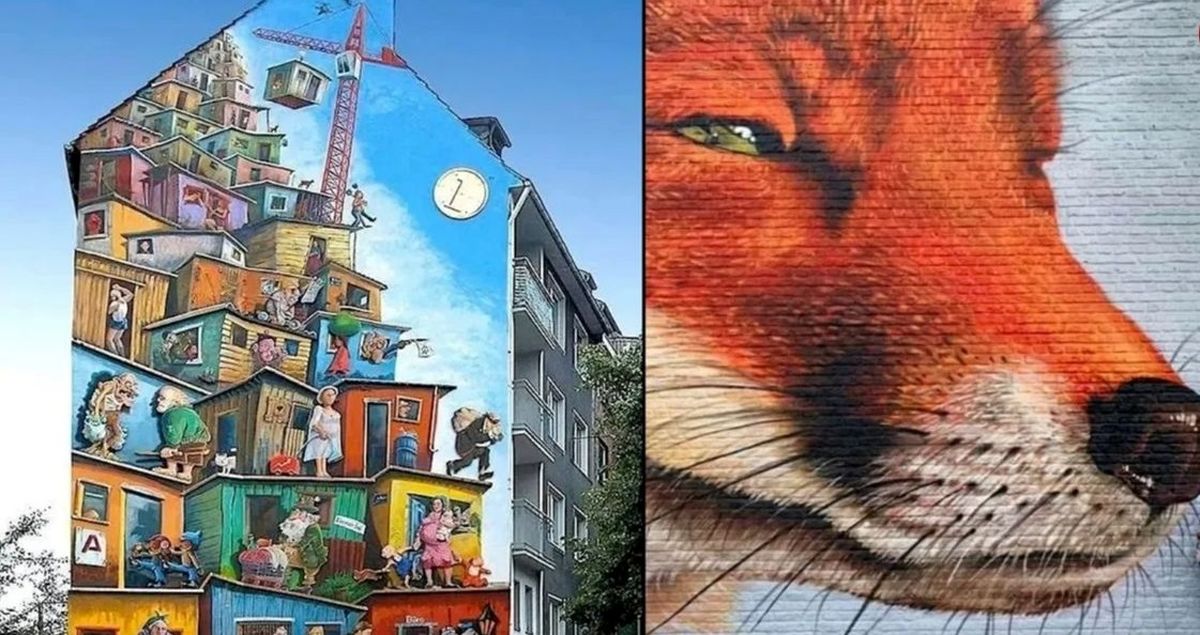 خلاقیت هنرمندان خیابانی روی «دیوارها» در سراسر جهان