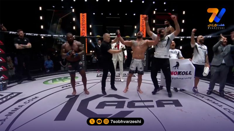 امیرعلی اکبری بعد از پیروزی مقابل حریف امریکایی در قفس امارات؛ مبارزه بر سر کمربند قهرمانی حق من است