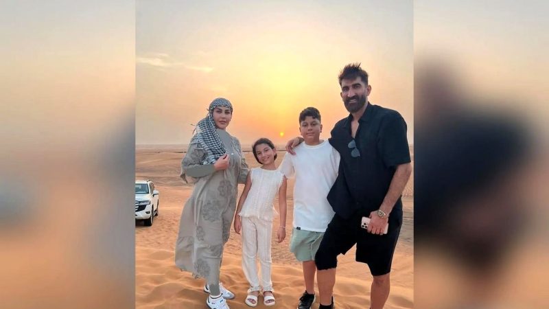 فیلم آواز لری علیرضا بیرانوند / اکرم بانو چه رقصی بهش یاد داده …