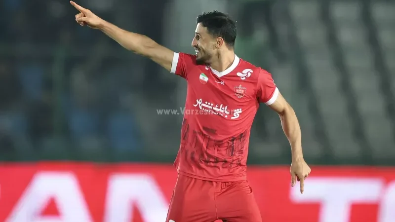 علیپور تک‌تیر‌انداز پرسپوليس در یکقدمی پروین