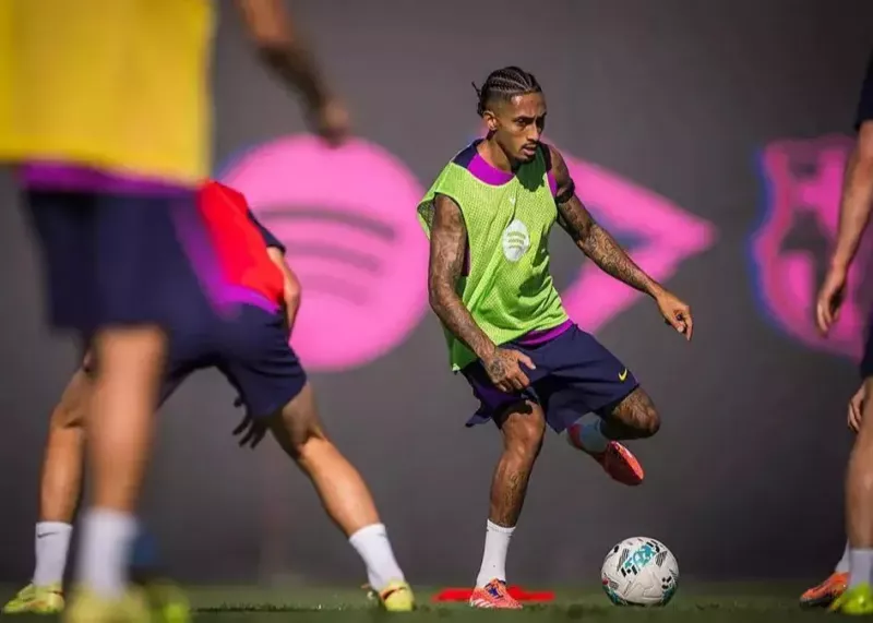 خبر خوش به بارسلونا در آستانه الکلاسیکو؛ رافینیا برگشت