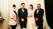 آلبوم عروسی حدیث میرامینی و همسرش