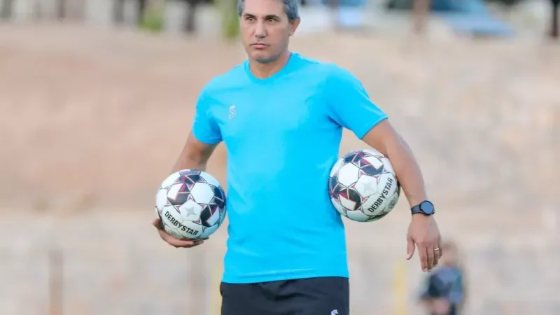 ستاره تیم افشین قطبی در تمرین خیبر خرم آباد!