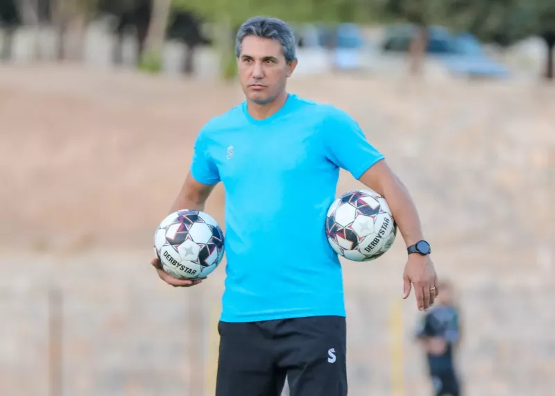 ستاره تیم افشین قطبی در تمرین خیبر خرم آباد!