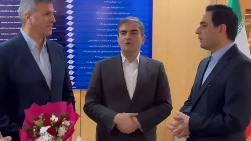 تقدیر فدراسیون والیبال از سرمربی قهرمان جهان