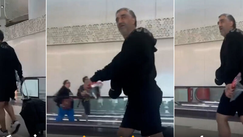 فیلم لو رفته از پژمان جمشیدی در فرودگاه کانادا