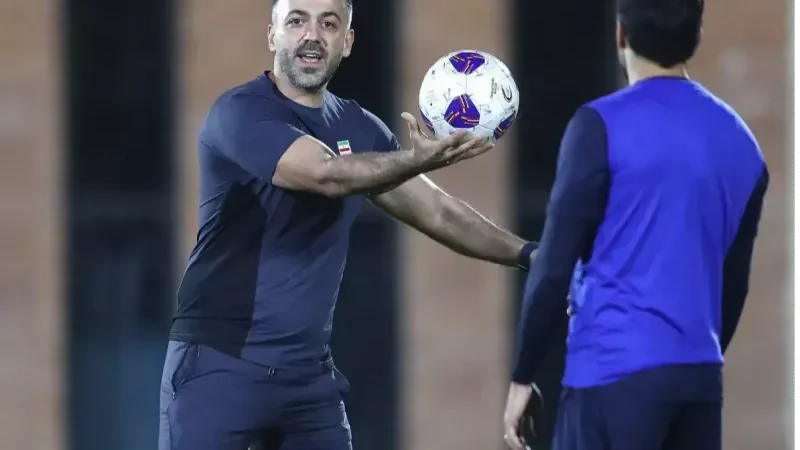 سعید همچنان میدان‌دار تمرینات تیم ملی (عکس)