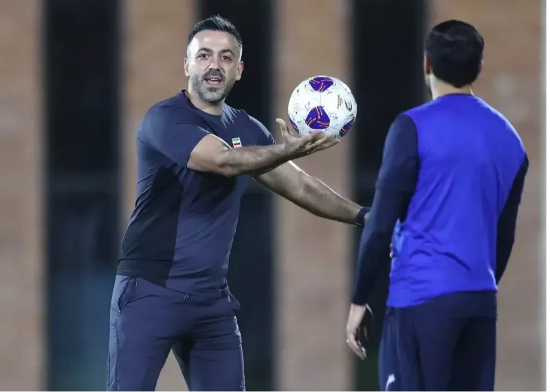 سعید همچنان میدان‌دار تمرینات تیم ملی (عکس)