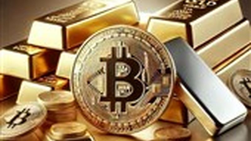 ریزش هم زمان طلا، نقره، نفت و بیت کوین در بازارهای جهانی