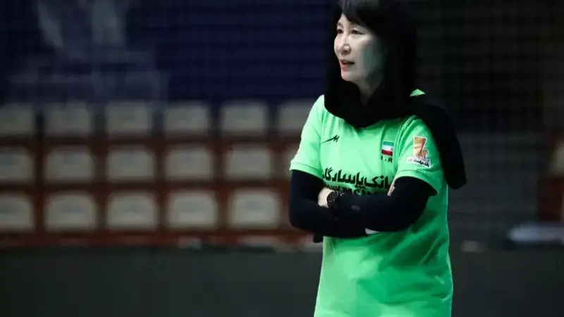واکنش سرمربی کره‌ای به قهرمانی دختران والیبال ایران