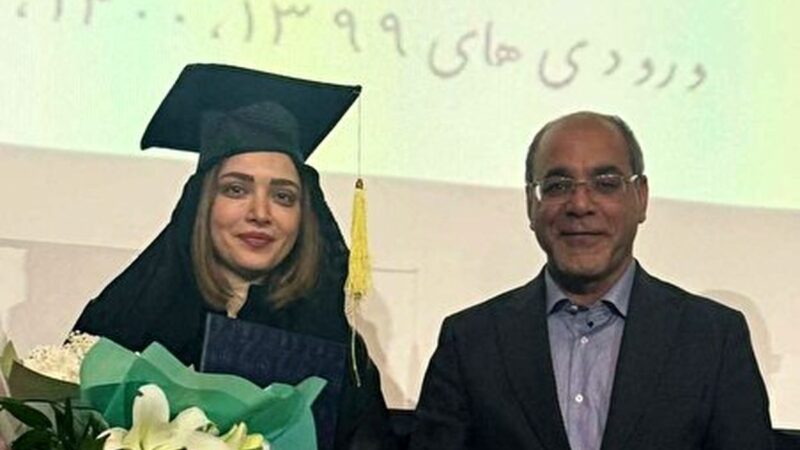 جنجال بهنوش طباطبایی در دانشگاه آزاد / ماجرای مدرک دکترا و حضور بادیگارها در دانشگاه + واکنش وزیر