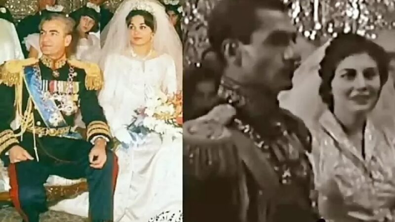 قسمتی از خاطرات ثریا همسر دوم محمدرضا شاه از شب عروسی‌اش؛ گویی زمان  از حرکت ایستاده بود و من در یک فضای مه آلود بی انتها گم شده بودم…+ ویدیو
