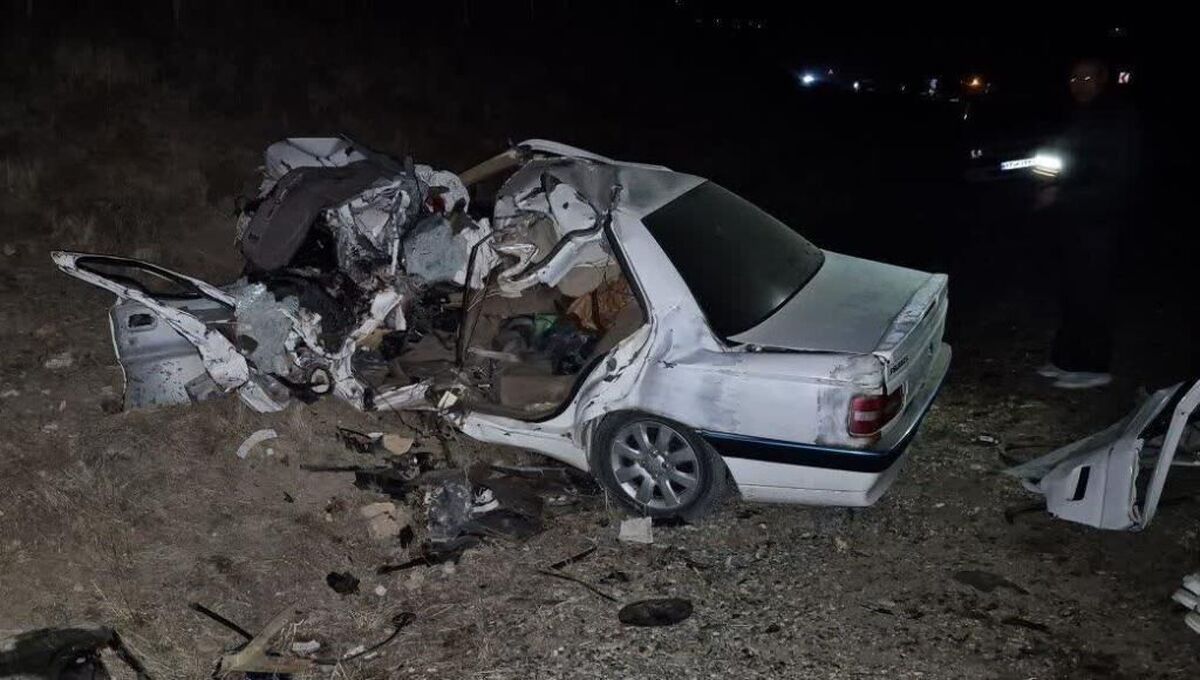 تصادف دلخراش در خلخال؛ ۴ نفر جان باختند و ۲ نفر زخمی شدند