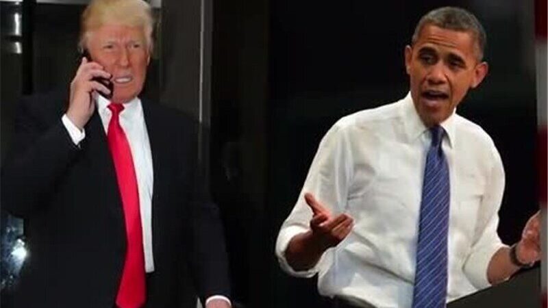 اوباما جواب ترامپ را داد |  برف سال بعد کاخ سفیر را نمی‌بینی!