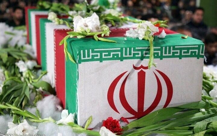 حضور پرشور سردار نقدی در مراسم باشکوه تشییع پیکر شهید گمنام در اراک