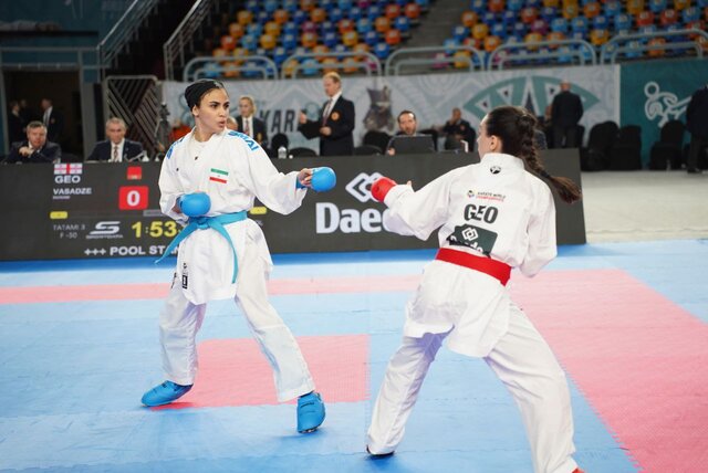 صعود هیجان‌انگیز سه کاراته‌کای ایران به یک‌چهارم نهایی قهرمانی جهان در قاهره