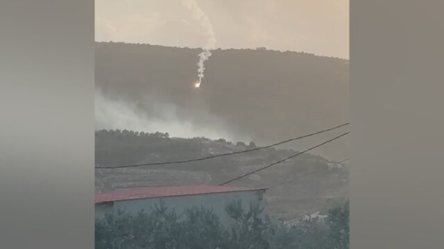 حمله توپخانه‌ای صهیونیست‌ها به جنوب لبنان همزمان با ورود پاپ به بیروت