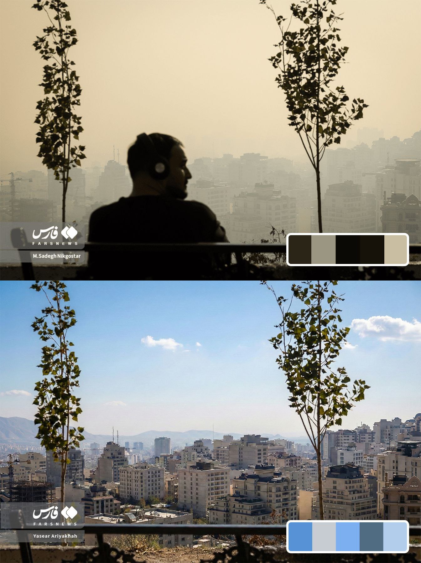 تهرانِ پاک بعد از باران‌های سنگین چگونه تغییر می‌کند؟ تصاویر بازسازی‌شده با هوش مصنوعی شما را شگفت‌زده می‌کند!