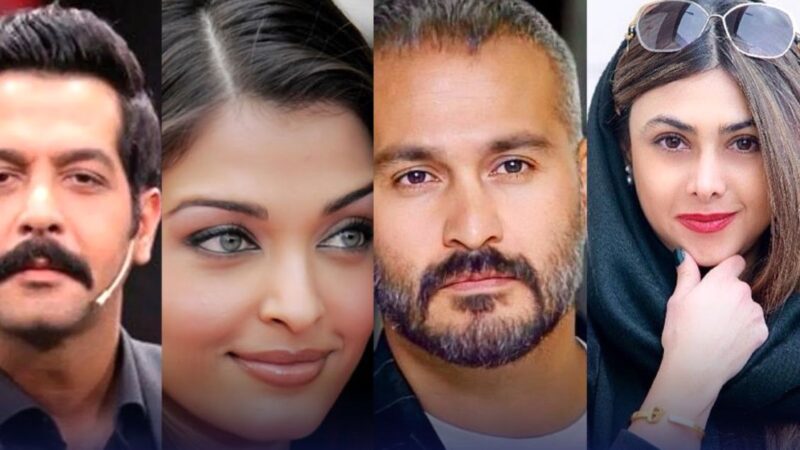 عصر سینما| استایل شلخته میلاد کی‌مرام، آزاده صمدی، تازه داماد سینمای ایران،  آیشواریا رای و دخترش