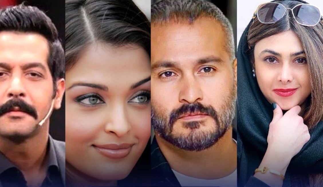 عصر سینما| استایل شلخته میلاد کی‌مرام، آزاده صمدی، تازه داماد سینمای ایران،  آیشواریا رای و دخترش