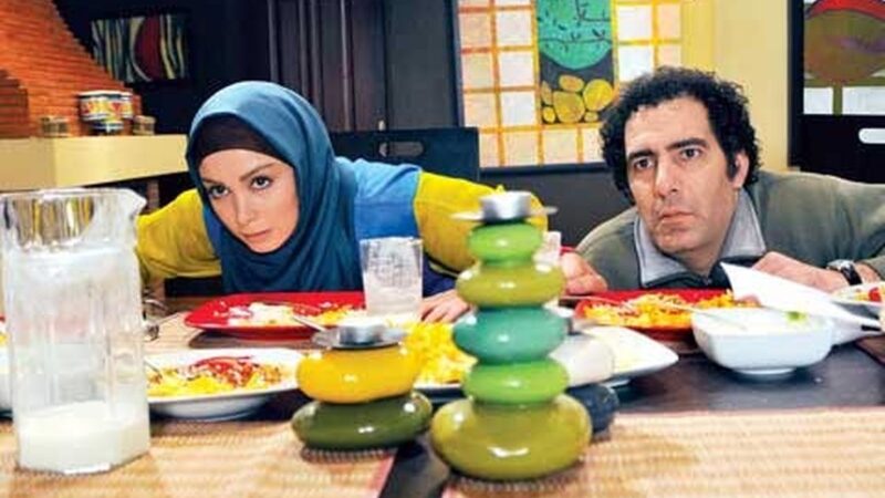 فرناز رهنما همسر دکتر افشار در سریال ساختمان پزشکان: بهم گفتن به شوهرت دوبار نگو نیما جان …