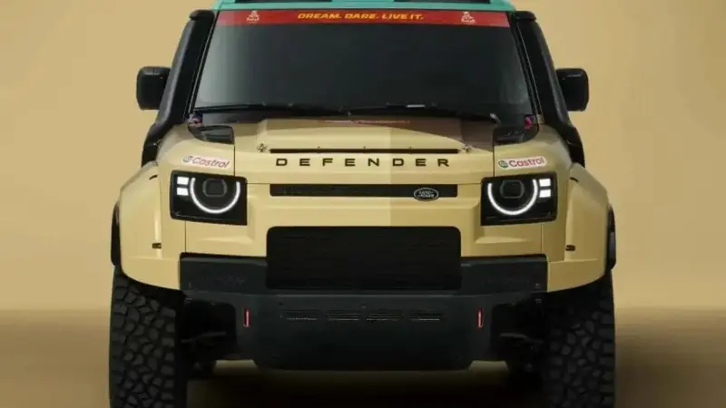 رونمایی رسمی از هیولای بی‌رحم صحرا؛ لندرور دیفندر داکار آماده تسخیر سخت‌ترین مسیرها شد!