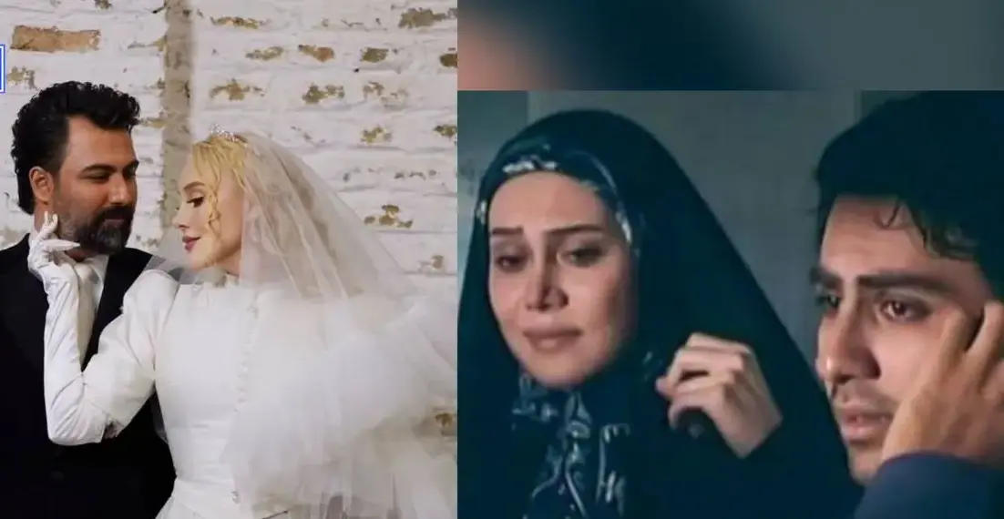 سریال مشترک آرام جعفری و بابک انصاری تازه عروس و داماد سینما