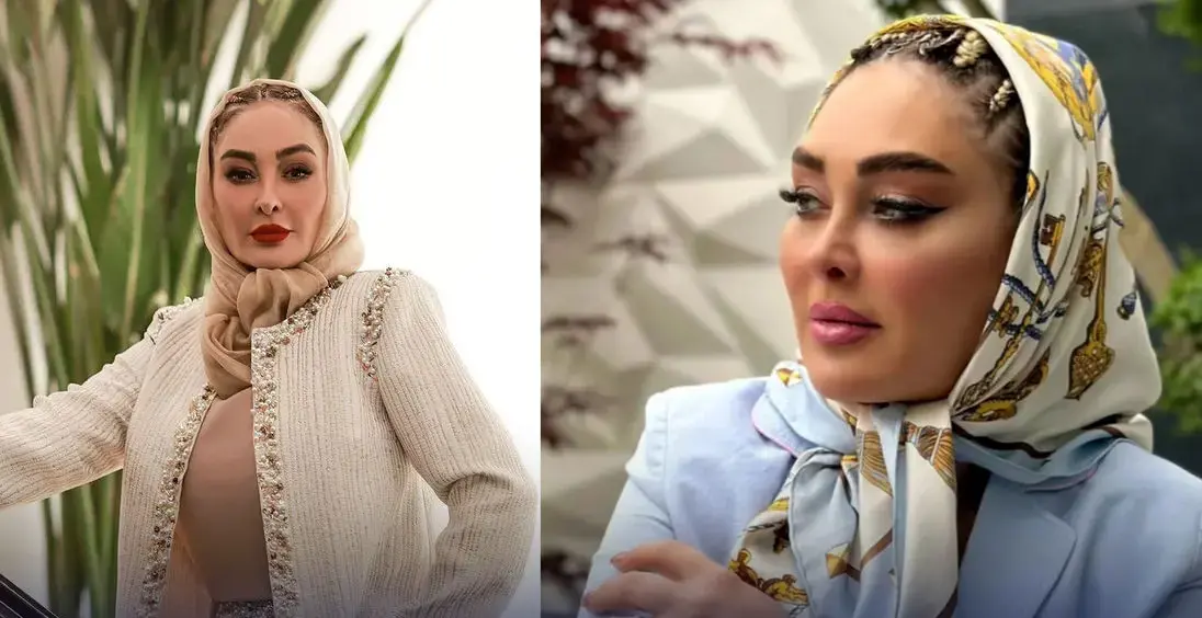 شمایل جدید الهام حمیدی در ۴۸ سالگی جلب‌توجه کرد