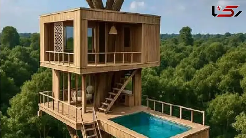 خانه‌ای رویایی از نقاشی‌های کودکی در ۶۹ روز ساخته شد!