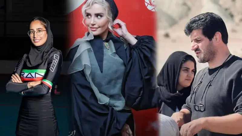 قاب امروز| معرفت پهلوان رسول خادم و نجمه، رکورد الناز، شیوا در هیبت نیکبخت