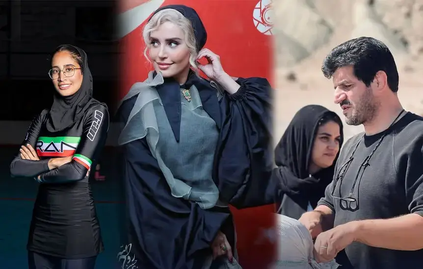 قاب امروز| معرفت پهلوان رسول خادم و نجمه، رکورد الناز، شیوا در هیبت نیکبخت