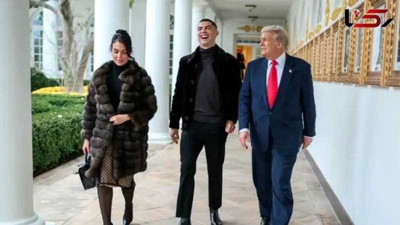 تماشای فیلم نادر رقص رونالدو کنار ترامپ و بن سلمان در کاخ سفید با عصا؛ ماجراجویی غیرمنتظره سه ستاره سیاسی و ورزشی!