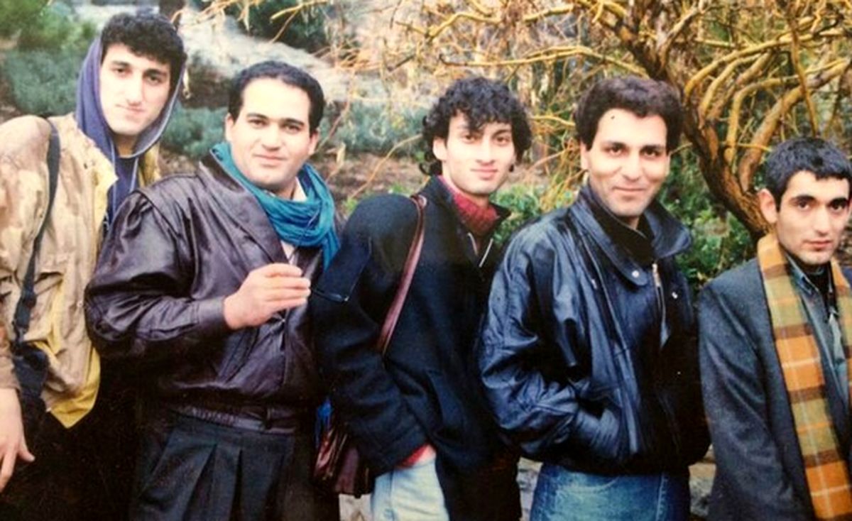 قاب خاطرات؛  مهران مدیری، نعیمه نظام‌دوست و رضا شفیعی‌جم در فیلم ساعت خوش/ عکس‌های قدیمی که یادآور خاطرات گذشته است