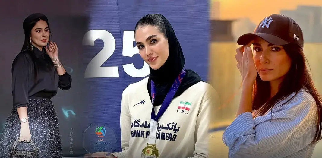 قاب امروز| ‌طلای ریحانه، بدنسازی رز رضوی و آذین، عکس پاییزی سمیرا و ‌شیدا