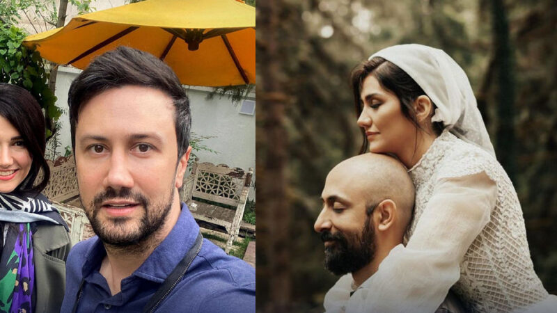 آلبوم عروسی نیلوفر خانم خواهر شاهرخ استخری در دل طبیعت