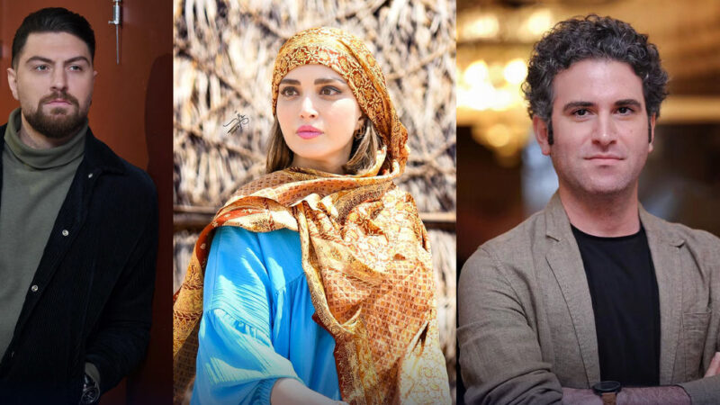 عصر سینما | بهنوش طباطبایی، هوتن شکیبا، سیامک انصاری و امیرحسین فتحی در پشت صحنه
