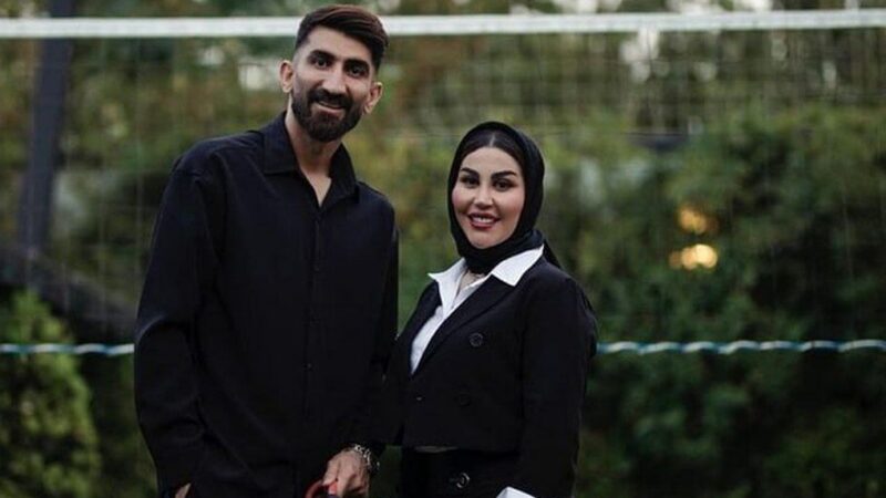 فیلم رقص بندری علیرضا بیرانوند / اکرم بانو چه رقصی بهش یاد داده چقدر هماهنگه حرکات موزونش …