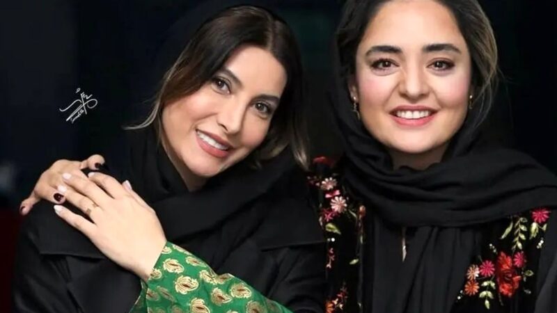 نرگس محمدی و فریبا نادری : ما قهر نیستیم خیلی هم … | بغل و ماچ شدید بچلونی برای بازار گرمی …