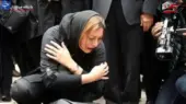 لحظات دلخراش فریبا نادری در مراسم وداع با همسر جوانش؛ اشک‌ها و ضجه‌های بی‌وقفه بازیگر محبوب