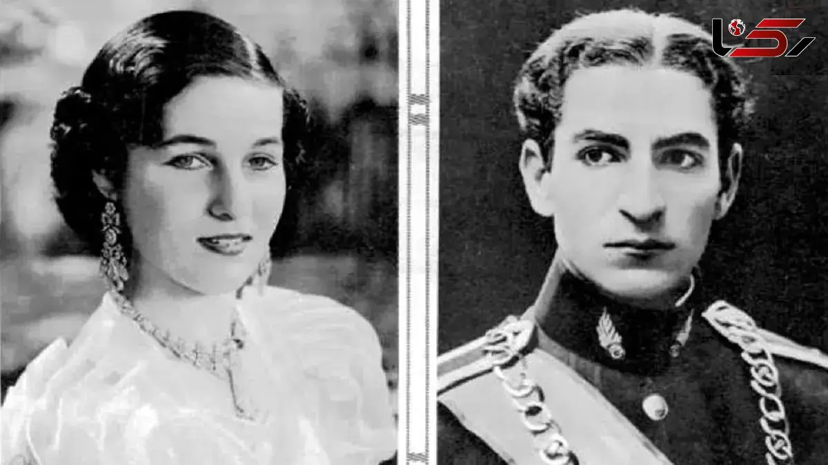 لحظاتی نادر از محمدرضا پهلوی و فوزیه در بیمارستان فیروزآبادی دهه ۲۰