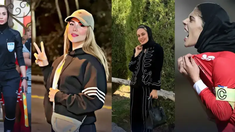 قاب امروز| فریاد ثنا خانم، ‌‌مریم قجر پرسپولیسی، برازندگی آتنا و عکس خاص شهربانو دامغانی‌نژاد دلبر  و سلفی ماشینی صحرا