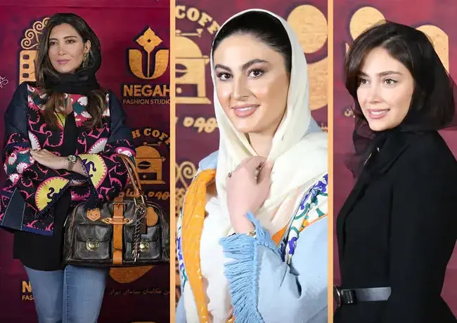 قاب امروز| ‌علی اوجی و مالدینی؛ سلبریتی‌ها در جشن عکاسان سینمای ایران