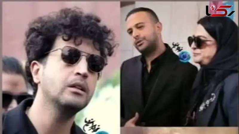 ضجه‌های مهرداد صدیقیان در مراسم ختم پدرش؛ اشک‌های مادر و چهره غمگین برادر در کنار هنرمندان سرشناس