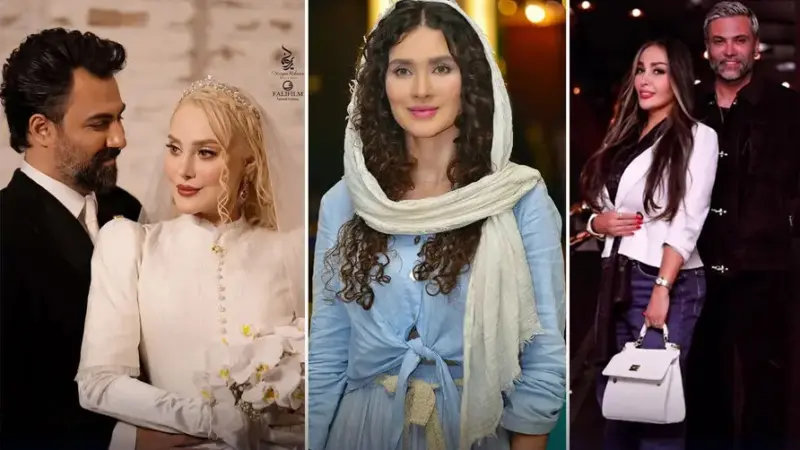قاب امروز| ‌بخت آرام، فراغت کامران، قلمدوش مهسا‌