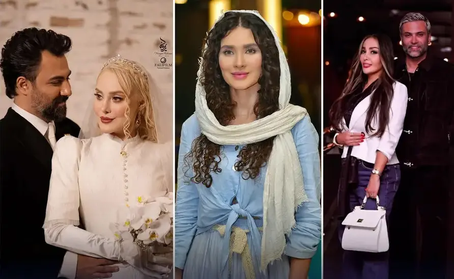 قاب امروز| ‌بخت آرام، فراغت کامران، قلمدوش مهسا‌