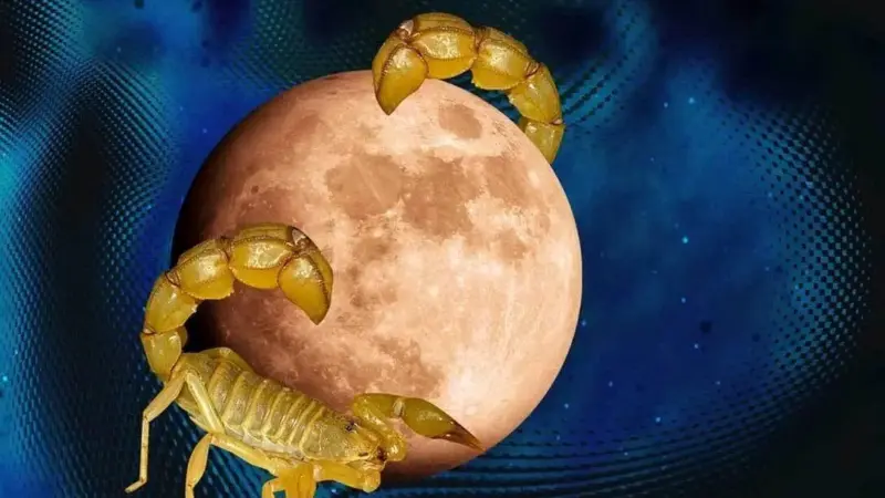 روزهای قمر در عقرب آذر ۱۴۰۴ چه روزی است؟ زمان ورود و خروج قمر در عقرب