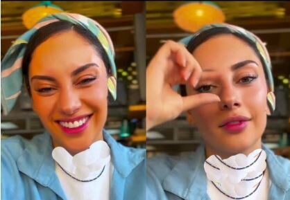 ترلان پروانه، محبوبه سریال بامداد خمار با این چالش تیک‌تاکی حسابی سر و صدا به پا کرد+  ویدیو/ ولی مشخصه تو چالشا استاده هاا👌😍