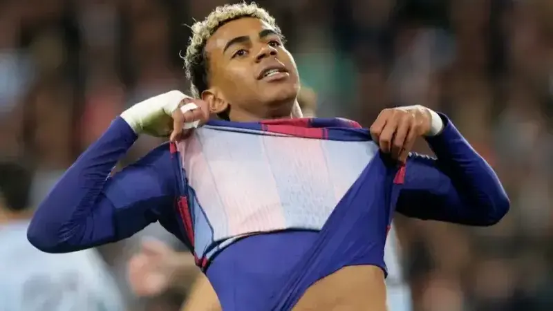 لامین یامال منفورترین فوتبالیست شبکه‌های اجتماعی معرفی شد!