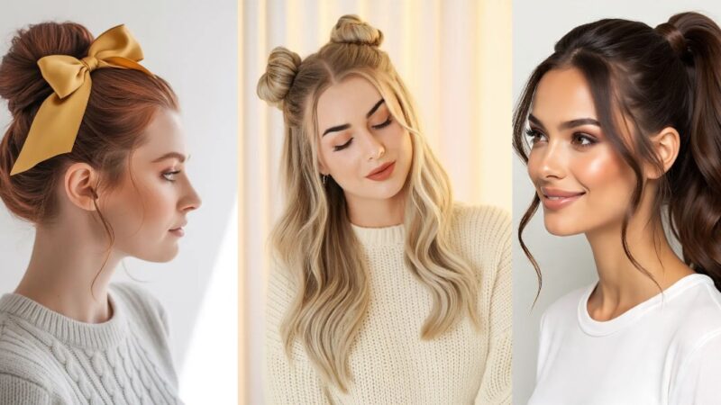 ۳۸ مدل موی ساده و فوری خانگی که استایل شما را متحول می‌کند!