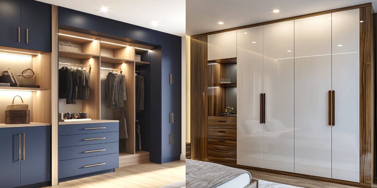 کمد دیواری ۲۰۲۵؛ ترکیب شیک و جادار برای فضای اتاق خواب شما